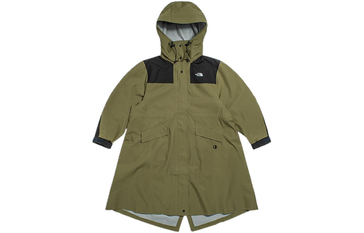 (Women) TNF Green Urban Exploration Waterproof Windbreaker Jacket NF0A7QQG-7D6