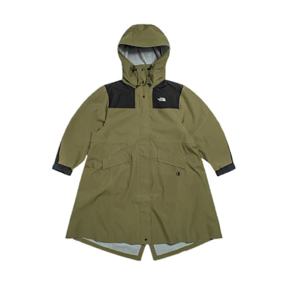 (Women) TNF Green Urban Exploration Waterproof Windbreaker Jacket NF0A7QQG-7D6