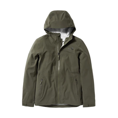 (Women) TNF Green Waterproof Breathable Outdoor Softshell Jacket. 46L5-21L