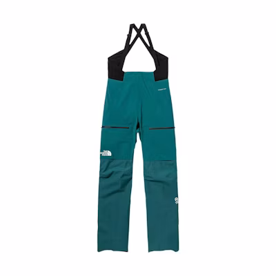 (Women) TNF Green Waterproof Ski Bib Pants with Multiple Pockets NF0A5AEX-BJ5