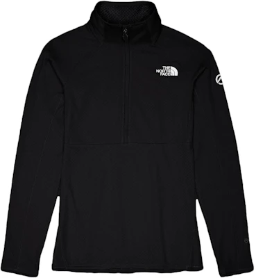 (W) The North Face Half-Zip Logo Stand Collar Sweatshirt Hitam NF0A5J8C-JK3 Order (W) The North Face Half-Zip Logo Stand Collar Sweatshirt Hitam NF0A5J8C-JK3