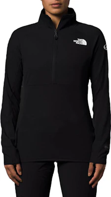 (W) The North Face Half-Zip Logo Stand Collar Sweatshirt Hitam NF0A5J8C-JK3 Lookbook (W) The North Face Half-Zip Logo Stand Collar Sweatshirt Hitam NF0A5J8C-JK3