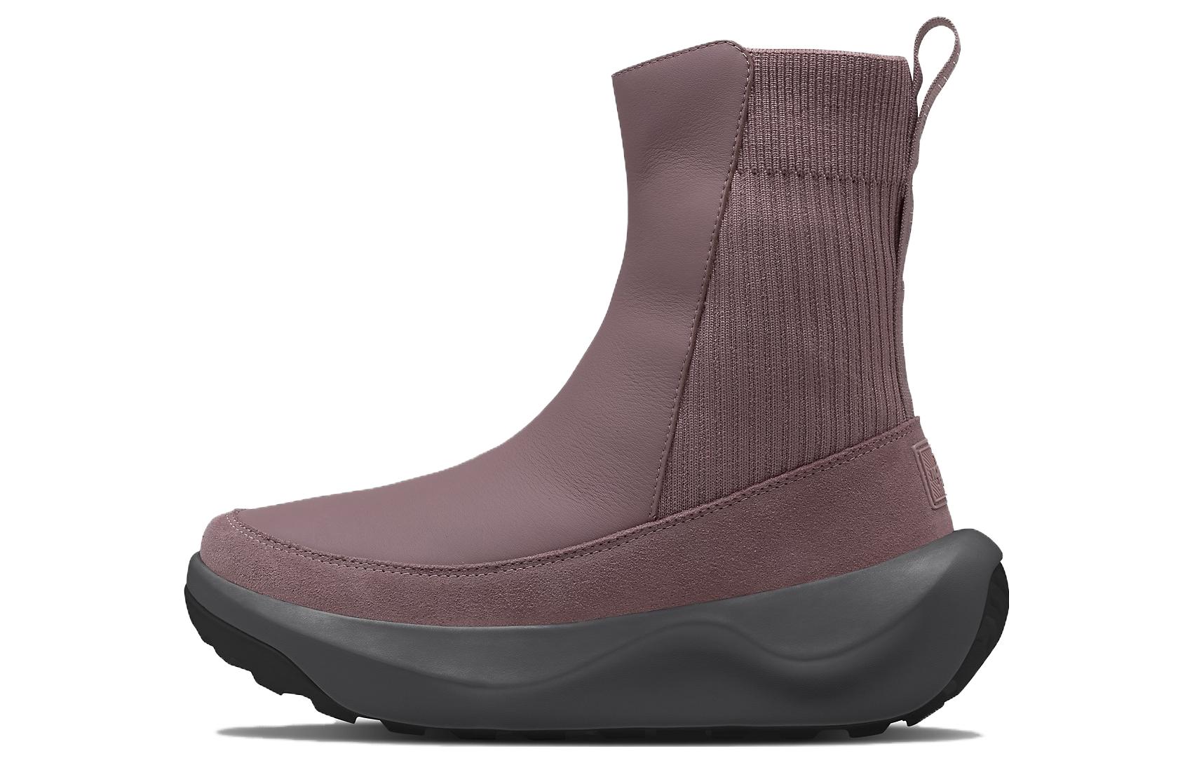 (W) The North Face Halseigh Knit Boots 'Purple'