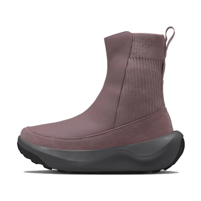 (W) The North Face Halseigh Knit Boots 'Purple'