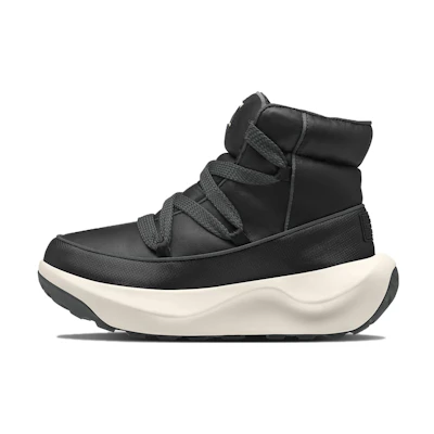(W) The North Face Halseigh Thermoball Lace Waterproof Boots 'Tnf Black Asphalt Grey'