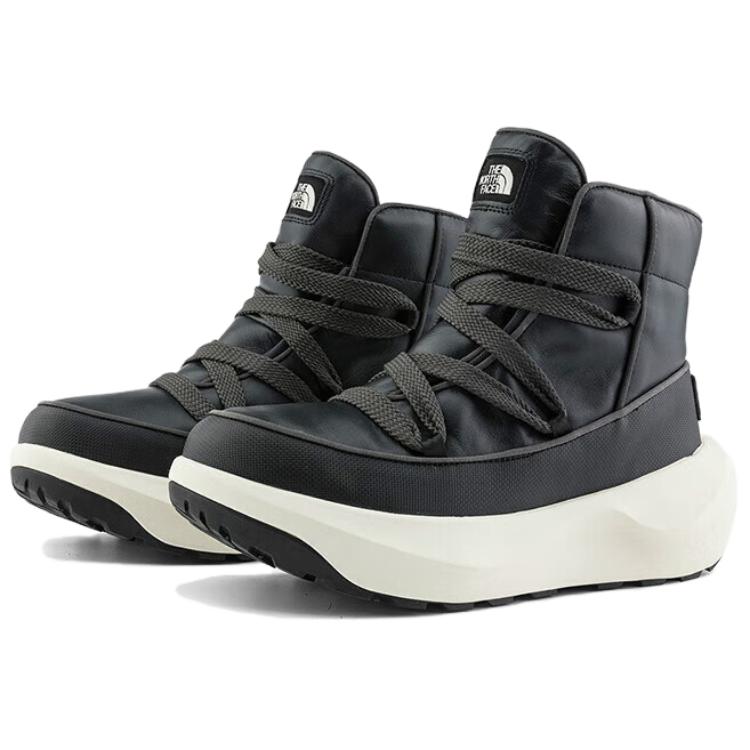Order (W) The North Face Halseigh Thermoball Lace Boots Tahan Air 'Hitam Abu-abu' 817M-KT0