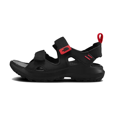 (W) The North Face Hedgehog III Sandals 'Asphalt Grey with Retro Orange'