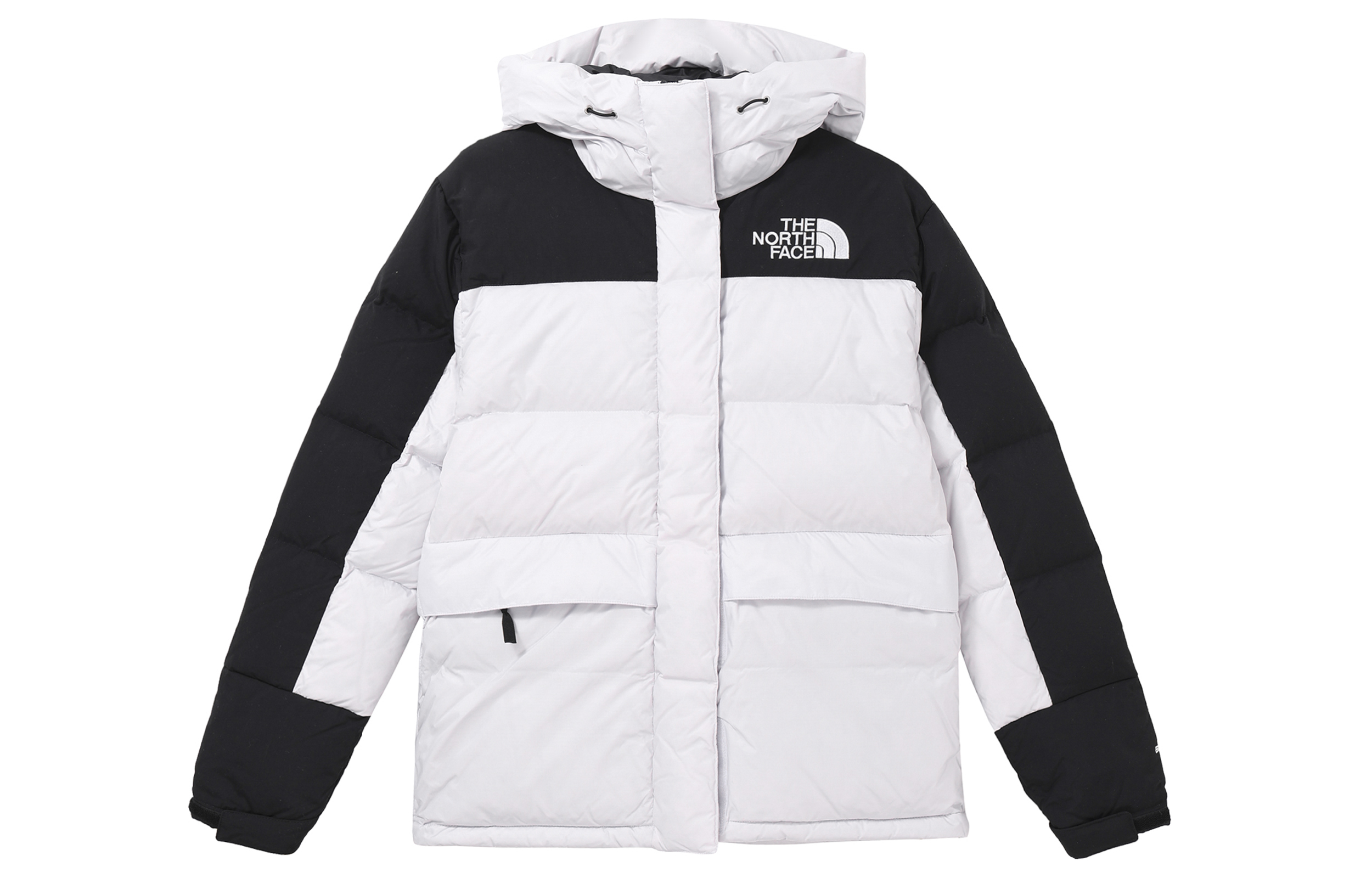 (Women) The North Face HMLYN Black/White Puffer Down Jacket NF0A4R2W-6S1