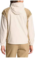 Lookbook (Women) The North Face Hooded Colorblock Logo Jacket Light Khaki NF0A5J5W-HO5