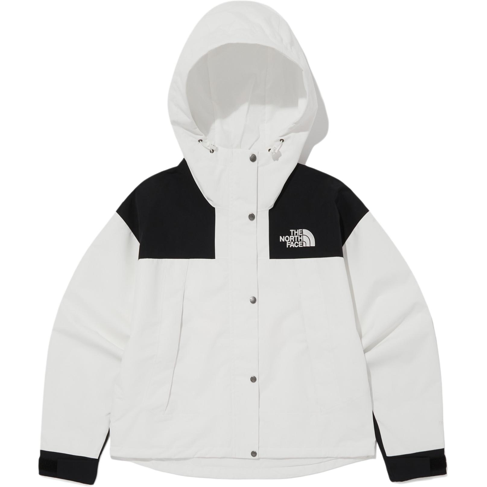 (Women) TNF Ivory Full-Zip Waterproof Jacket with Logo Embroidery NJ2HQ80A 圖 2