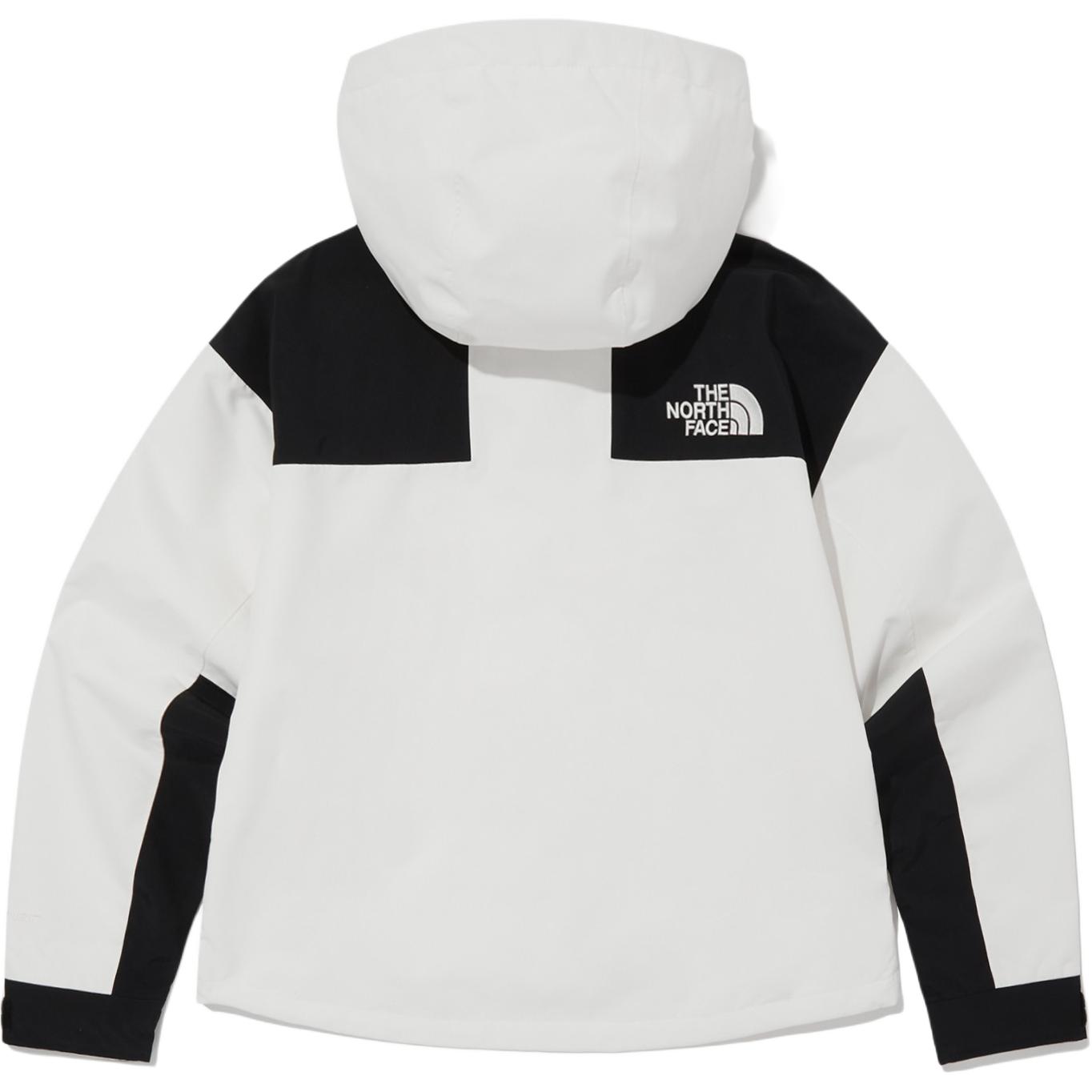 (Women) TNF Ivory Full-Zip Waterproof Jacket with Logo Embroidery NJ2HQ80A 圖 3