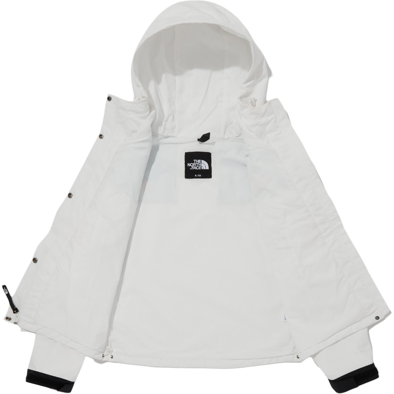 (Women) TNF Ivory Full-Zip Waterproof Jacket with Logo Embroidery NJ2HQ80A 圖 4
