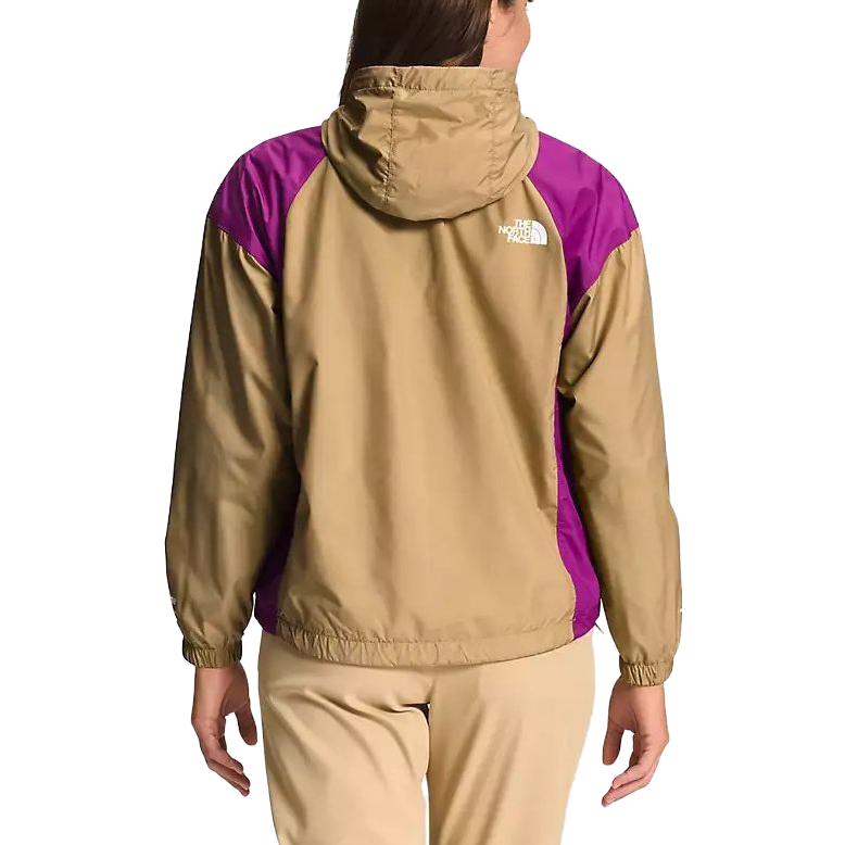 (Women) TNF Khaki Letter Logo Print Hoodie Jacket NF0A5J5W-QK9 圖 4