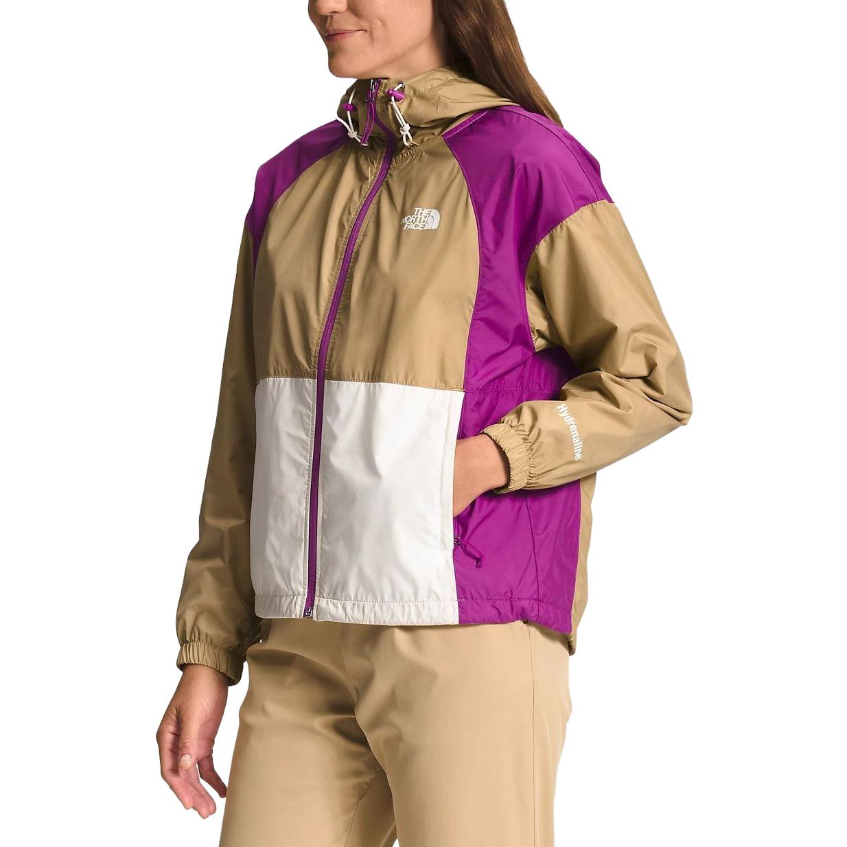 (Women) TNF Khaki Letter Logo Print Hoodie Jacket NF0A5J5W-QK9 圖 5