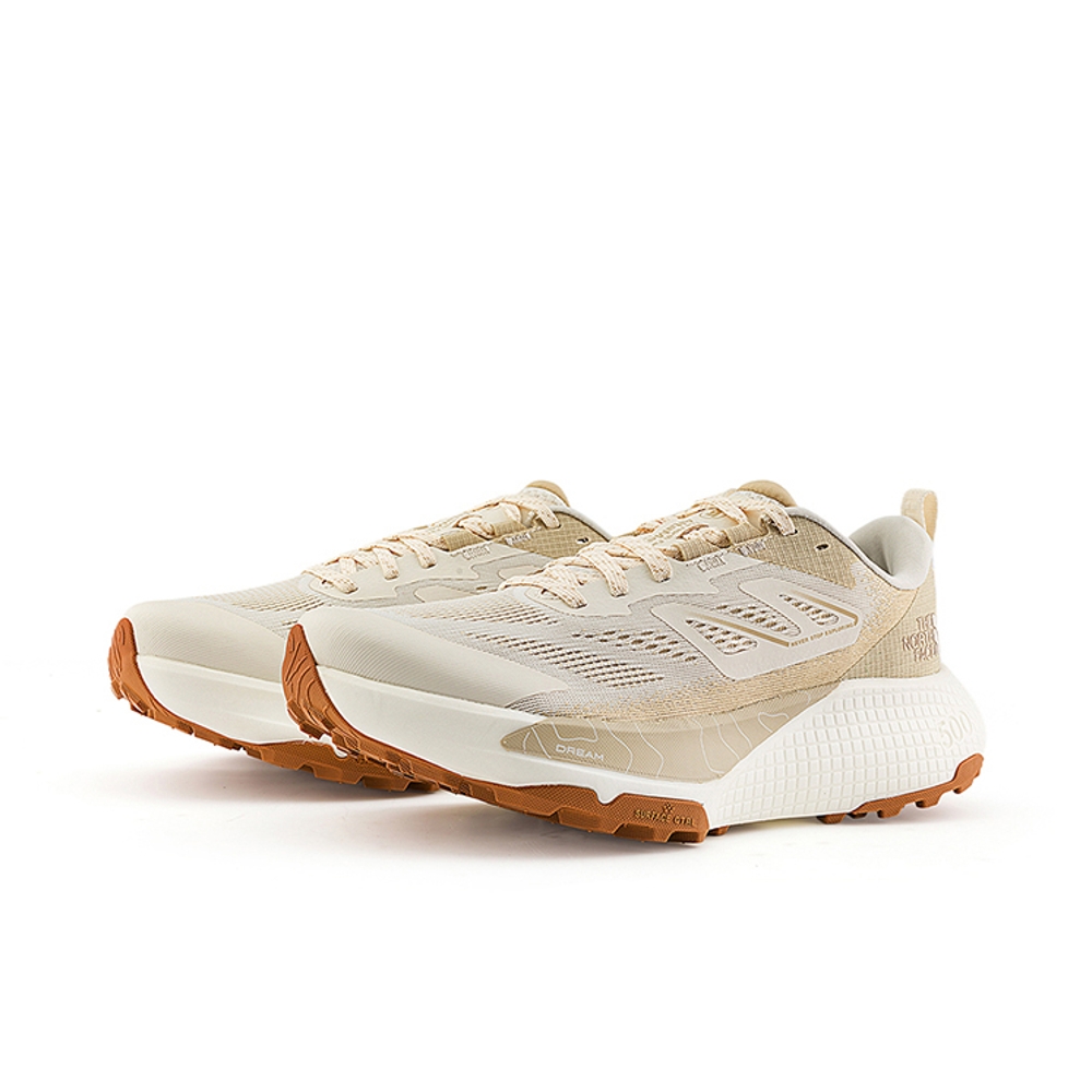 (Women) The North Face Khaki Outdoor Trail Running Shoes Yellow NF0A8A9PTOB