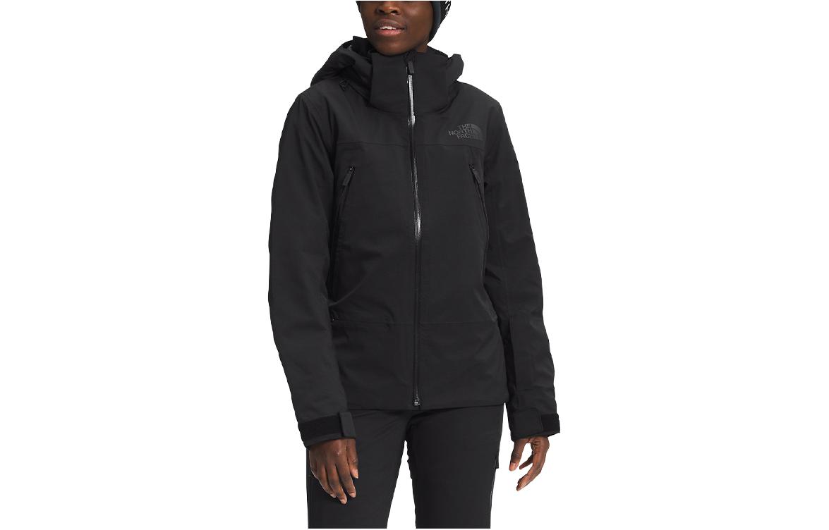 (Women) TNF Lenado Black Waterproof Hooded Jacket with Logo NF0A4R1M-JK3