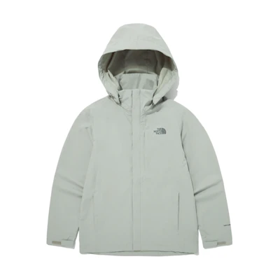 (Women) TNF Light Green Logo Embroidered Waterproof Jacket NJ2HQ03B
