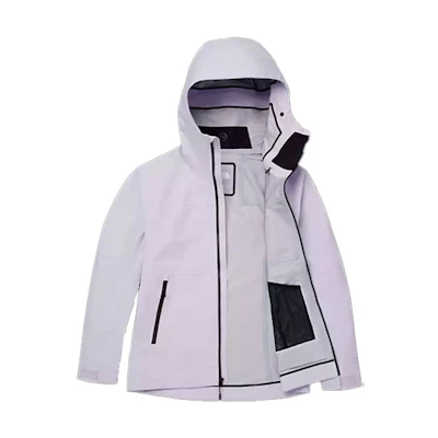 (Women) TNF Light Purple Logo Print Zip Hoodie Jacket NF0A7UU6-6S1