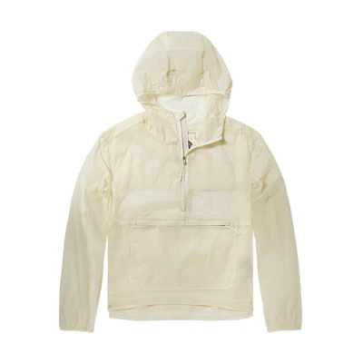 (Women) TNF Lightweight Water-Resistant Hooded Jacket - Off White NF0A5B3O-N3N