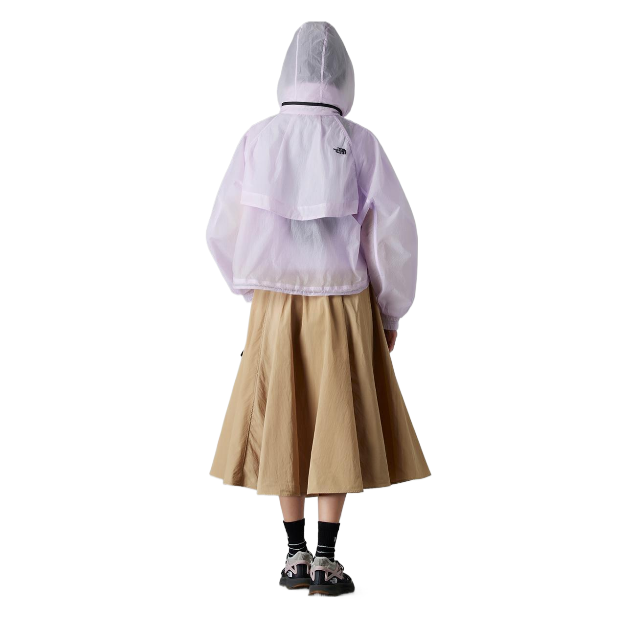 (Women) TNF Lightweight Waterproof Hooded Jacket - Light Purple NF0A8867-PMI 圖 3