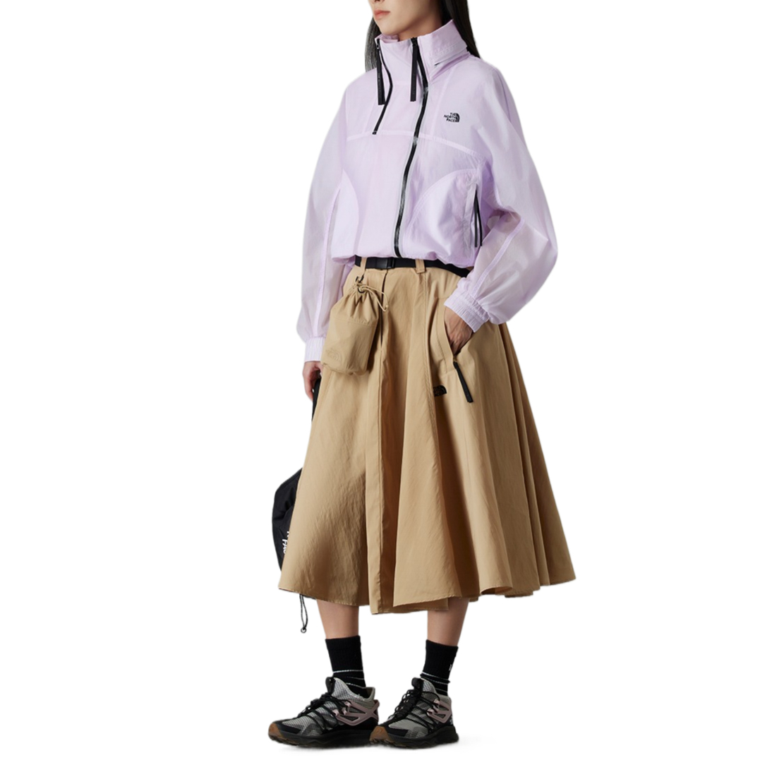 (Women) TNF Lightweight Waterproof Hooded Jacket - Light Purple NF0A8867-PMI 圖 4