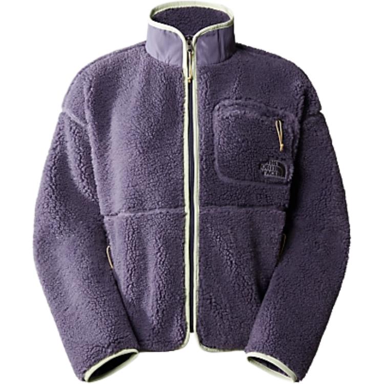 (Women) TNF Lilac Mock Neck Fleece Jacket NF0A7URM-RK5