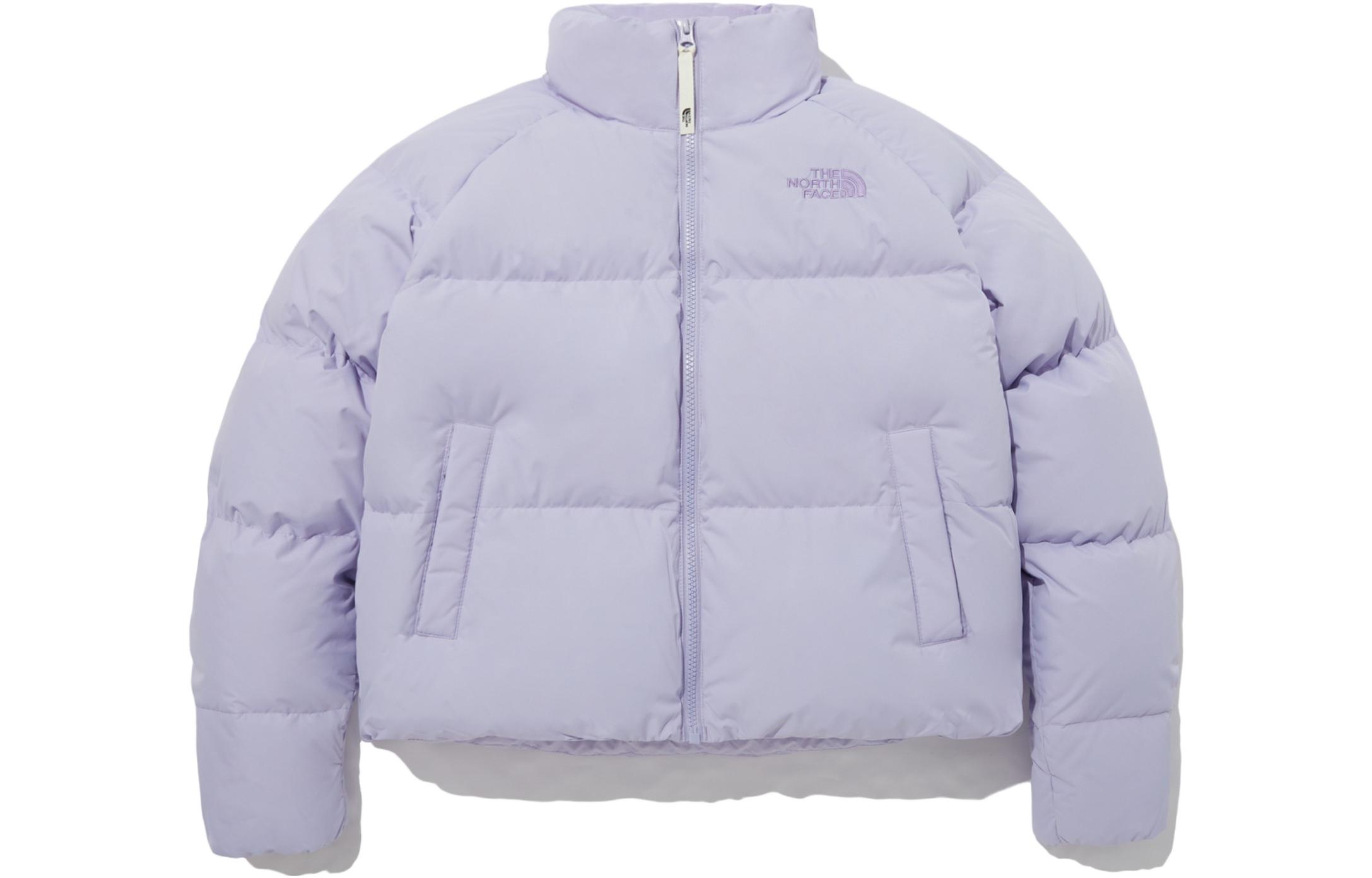 (Women) The North Face LOFTY Purple Insulated Down Jacket with Zipper NJ1DP85C