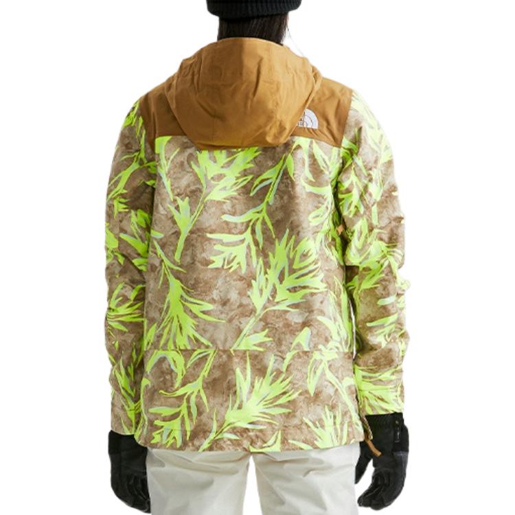 (Women) TNF Logo Brown Softshell Windproof Waterproof Jacket NF0A4R1G-IR7 圖 4