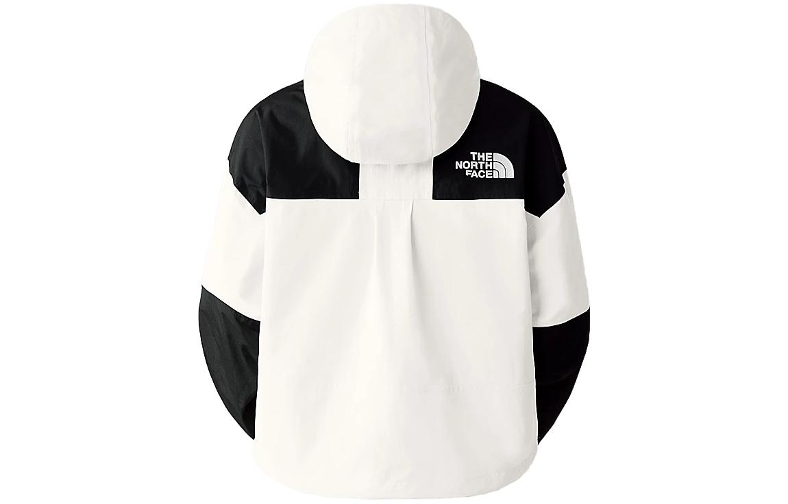 (Women) TNF Logo Embroidered Waterproof Hooded Jacket Gardenia White NFOA3XDC-N3N 圖 3