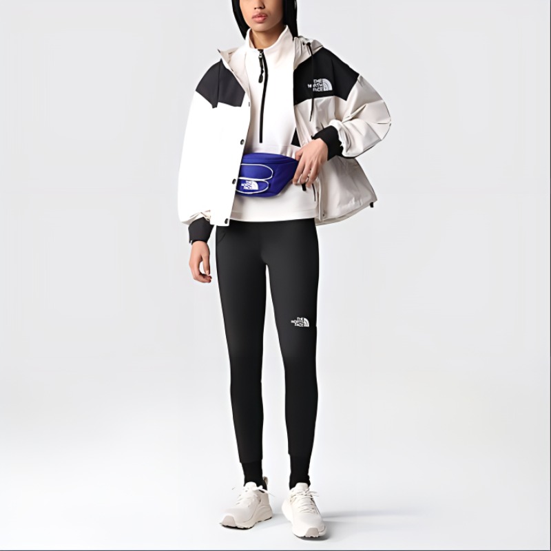 (Women) TNF Logo Embroidered Waterproof Hooded Jacket Gardenia White NFOA3XDC-N3N 圖 7