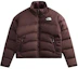 Buy (W) Chaqueta con Cremallera Bordada The North Face Logo Marrón Oscuro NF0A7URF-I0I