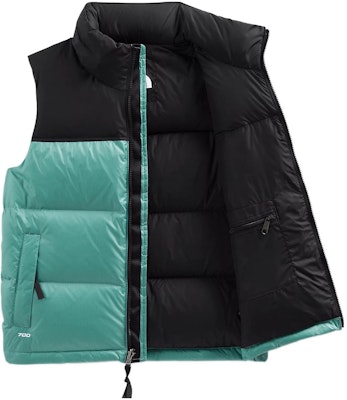(Women) The North Face Logo Patch Colorblock Zip Down Vest Mustard NF0A3XEP-6R7 Buy (Women) The North Face Logo Patch Colorblock Zip Down Vest Mustard NF0A3XEP-6R7