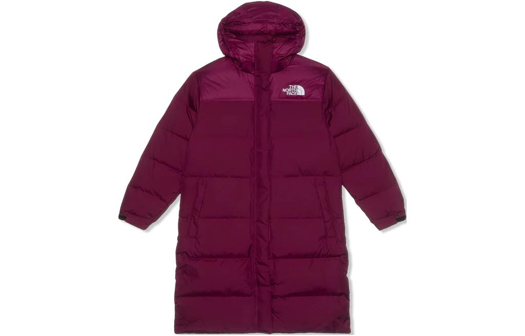 (Women) TNF Logo Print Colorblock Waterproof Jacket Maroon NF0A832K-I0H