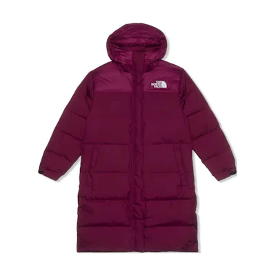 (Women) TNF Logo Print Colorblock Waterproof Jacket Maroon NF0A832K-I0H
