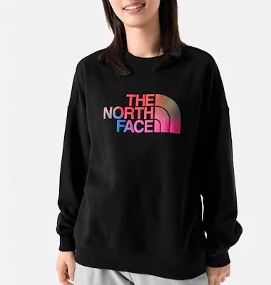 (W) The North Face 復古黑色Logo印花圓領衛衣 NF0A86QD-JK3 Shop (W) The North Face 復古黑色Logo印花圓領衛衣 NF0A86QD-JK3