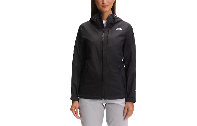 (Women) TNF Logo Print Hoodie Jacket - Black NF0A7QAR-JK3 圖 2