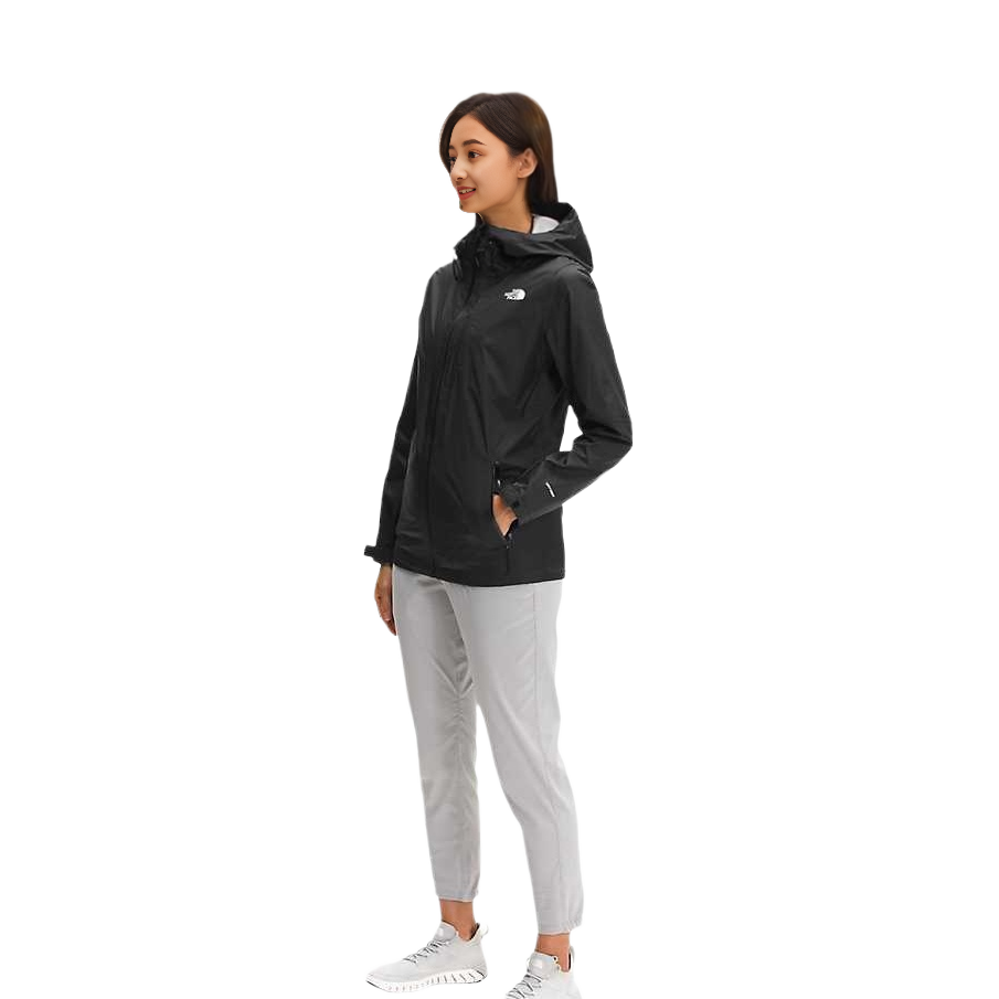 (Women) TNF Logo Print Hoodie Jacket - Black NF0A7QAR-JK3 圖 3
