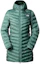 Buy (W) The North Face 綠色連帽拉鍊印花長版外套 NF0A85AH-ONQ