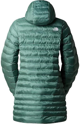 (W) The North Face 綠色連帽拉鍊印花長版外套 NF0A85AH-ONQ Lookbook (W) The North Face 綠色連帽拉鍊印花長版外套 NF0A85AH-ONQ