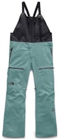 (Women) The North Face Logo Print Ski Bib Pants Green/Black NF0A3M1O-G40 (Women) The North Face Logo Print Ski Bib Pants Green/Black NF0A3M1O-G40