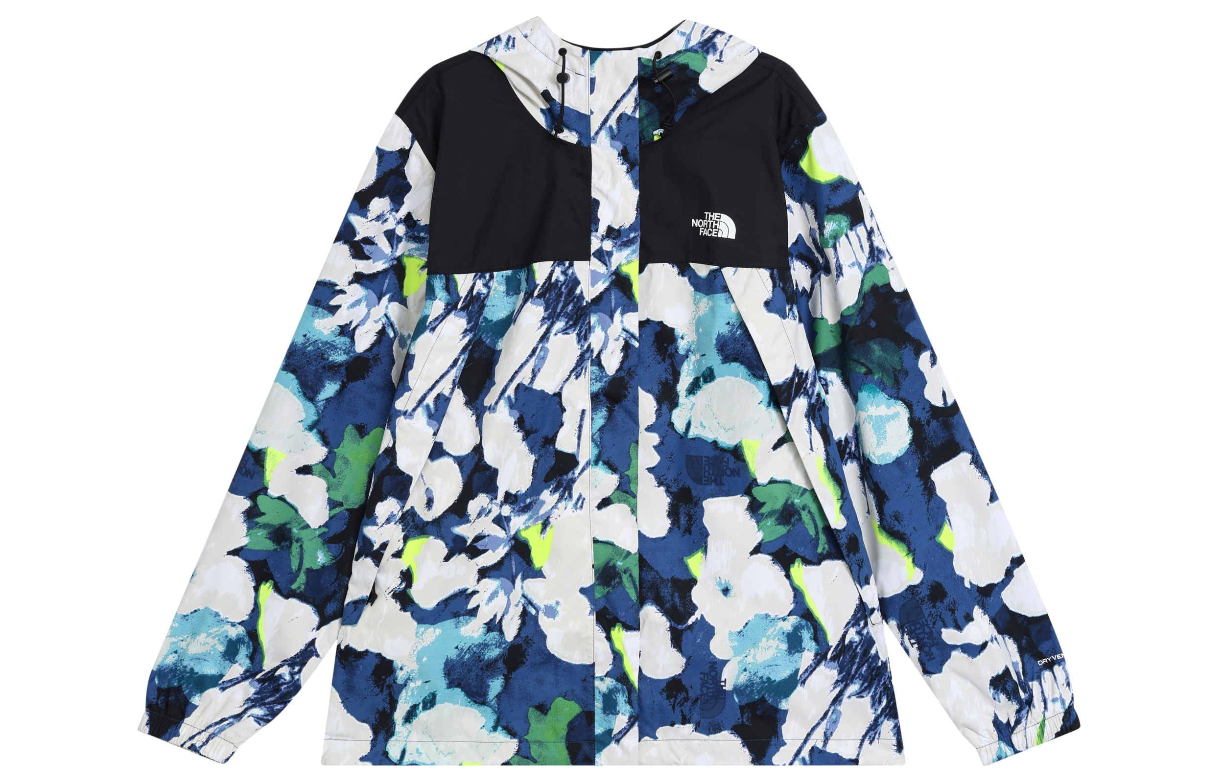 (Women) TNF Logo Print Waterproof Windbreaker Jacket with Hoodie NF0A7QEU-IC1