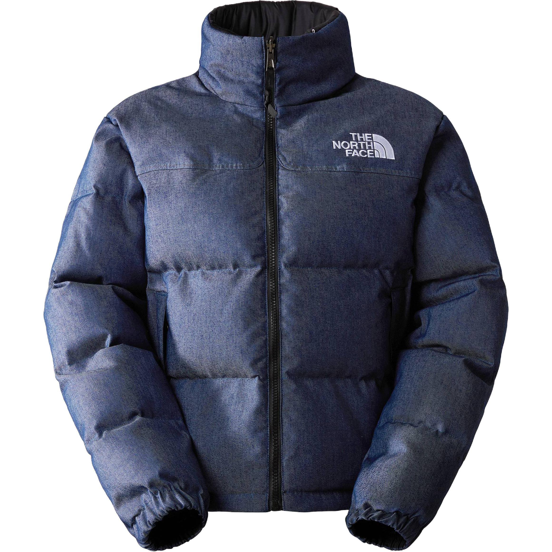 (Women) The North Face Logo Print Zip-Up Jacket Denim Blue NF0A831J-L03