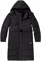 (Women) The North Face Long Down Jacket Plain Color 7QFH (Women) The North Face Long Down Jacket Plain Color 7QFH