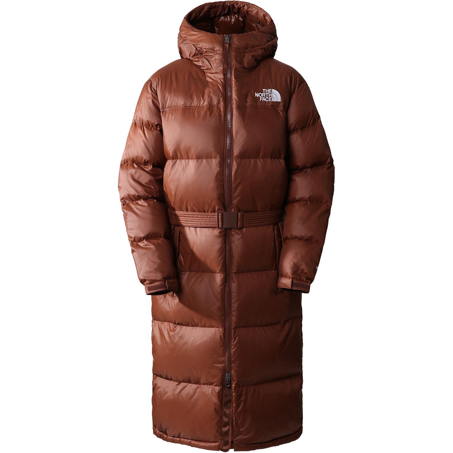 (Women) TNF Long Goose Down Thermal Jacket Red Ginger NF0A5GIM-6S2