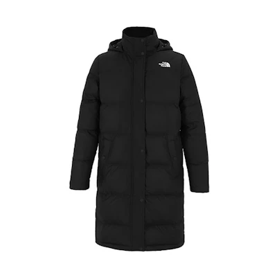 (Women) TNF Long Hooded Down Coat Black Winter Edition NF0A5AYQ-JK3
