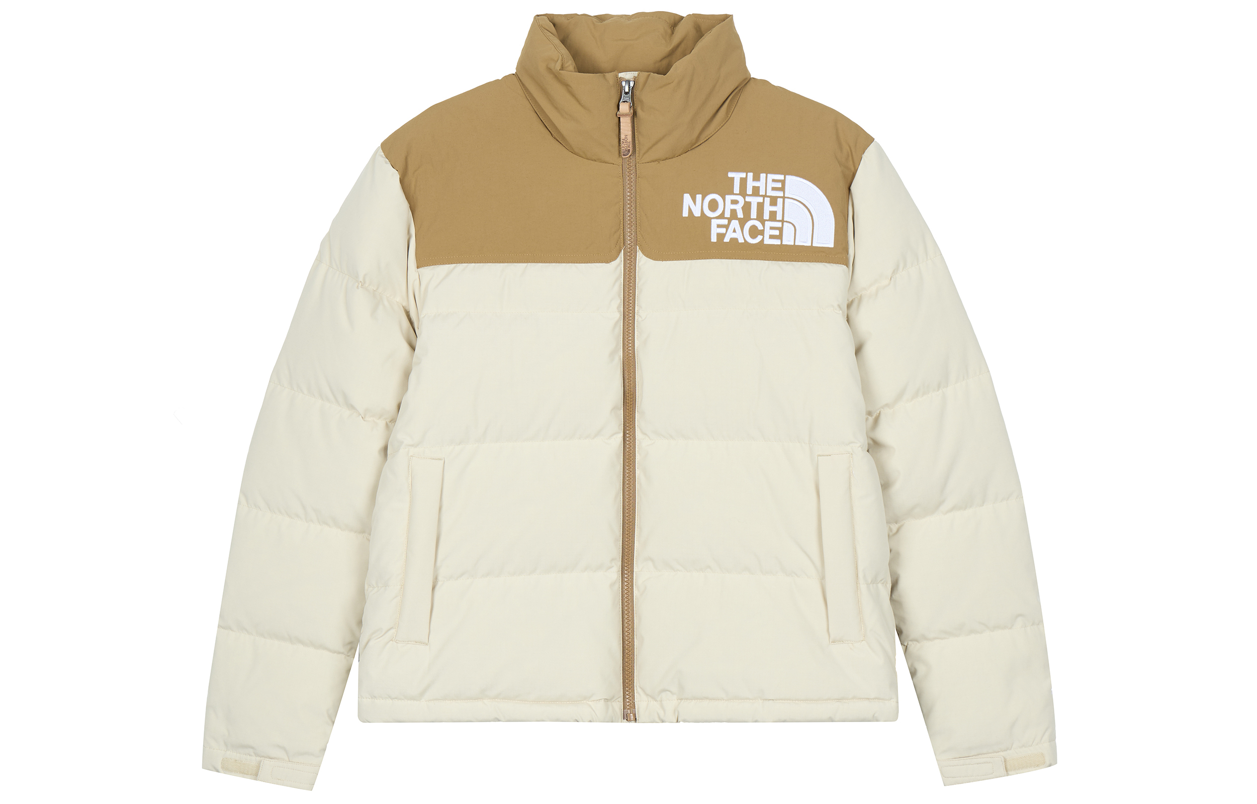 (Women) The North Face Low-Fi Hi-Tek SS23 Khaki Logo Embroidered Puffer Jacket NF0A82RO-QK1