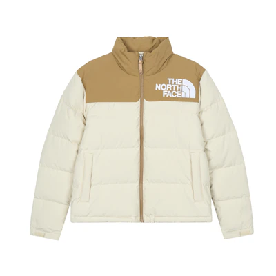 (Women) TNF Low-Fi Hi-Tek SS23 Khaki Logo Embroidered Puffer Jacket NF0A82RO-QK1