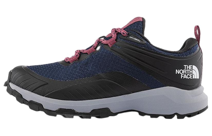 (W) The North Face Cragmont Waterproof Hiking Shoes 'Black Navy Pink'
