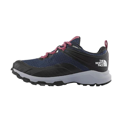 (W) The North Face Cragmont Waterproof Hiking Shoes 'Black Navy Pink'