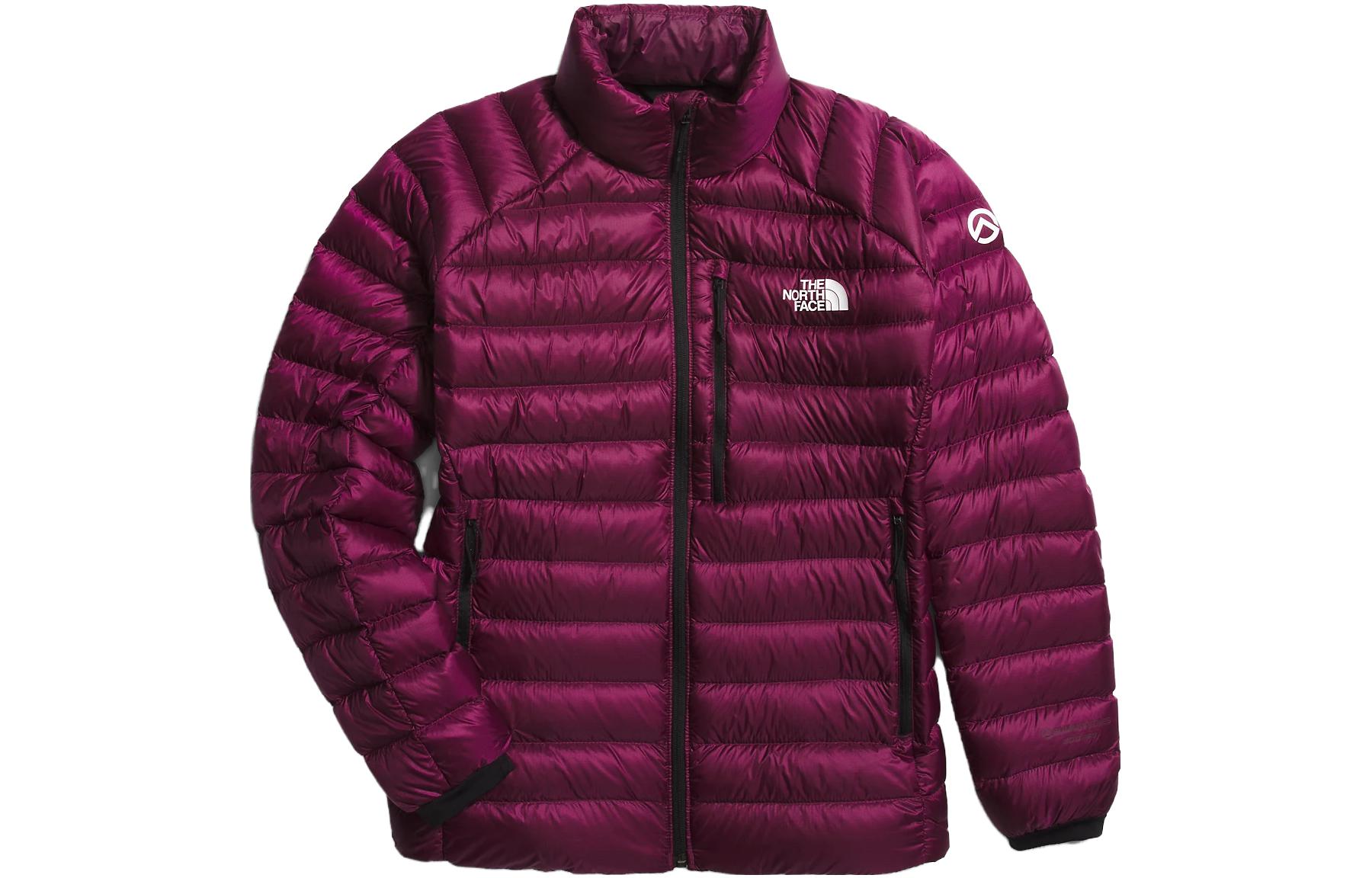 (Women) TNF Magenta Letter Print High Collar Jacket NF0A7UU1-I0H